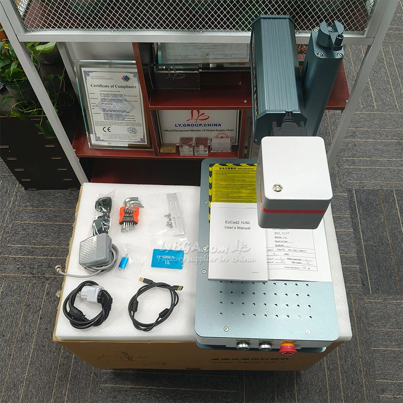 เครื่องมาร์คกิ้งด้วยเลเซอร์ไฟเ - Fiber Laser Marking Machine 30W บทวิจารณ์และราคา