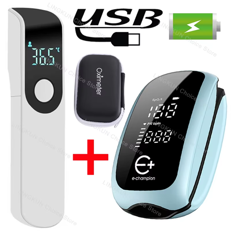 เครื่องวัดออกซิเจนในเลือดแบบพก - Pulse Oximeter Fingertip Rechargeable บทวิจารณ์และราคา