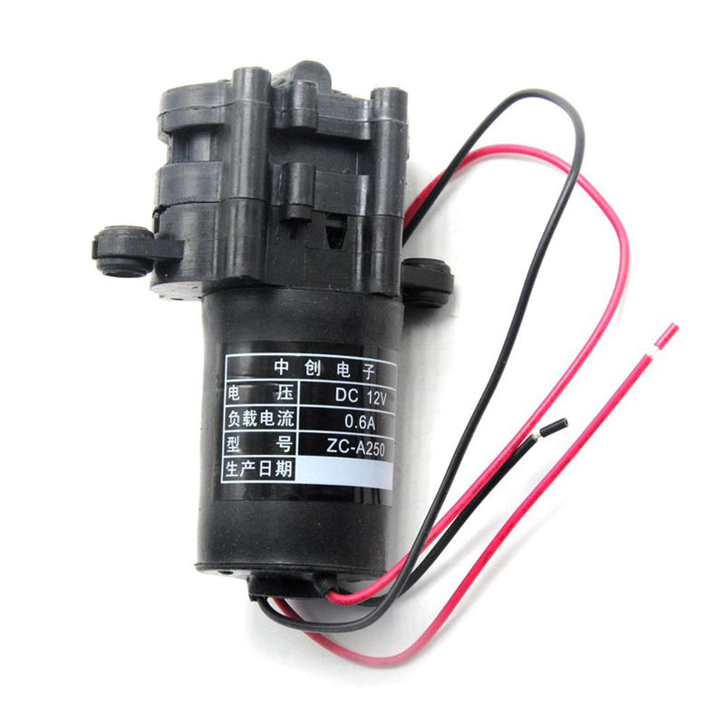 ZC-A250 ปั๊มน้ํามินิเกียร์ปั๊ม - Mini Peristaltic Pump 12V บทวิจารณ์และราคา