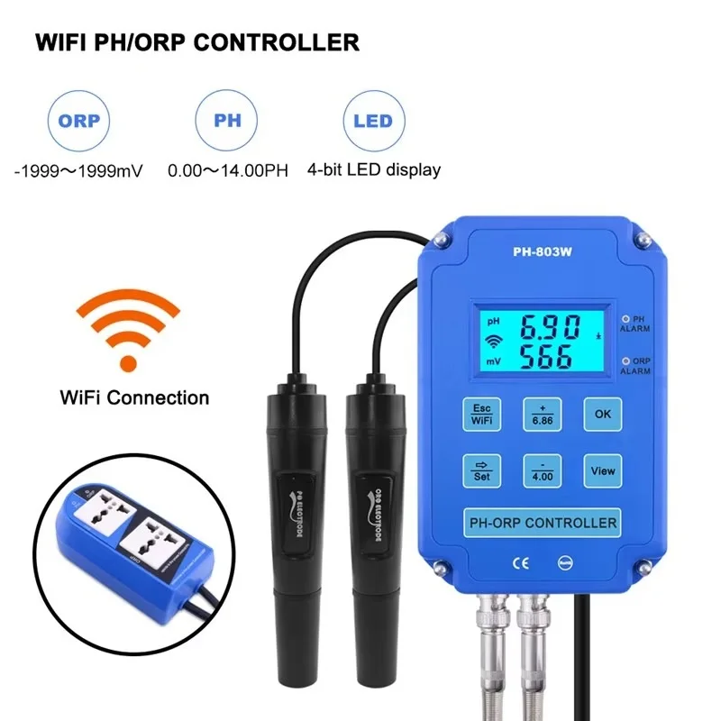 เครื่องวัดค่า pH แบบดิจิทัล พร - Ph Meter Digital Water Tester บทวิจารณ์และราคา