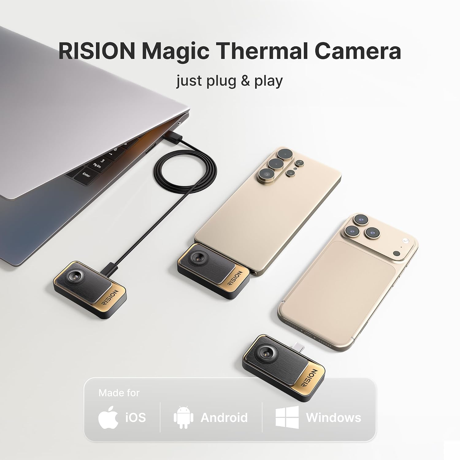 กล้องถ่ายภาพความร้อน RISION Ma - Thermal Imaging Camera Pcb Repair บทวิจารณ์และราคา