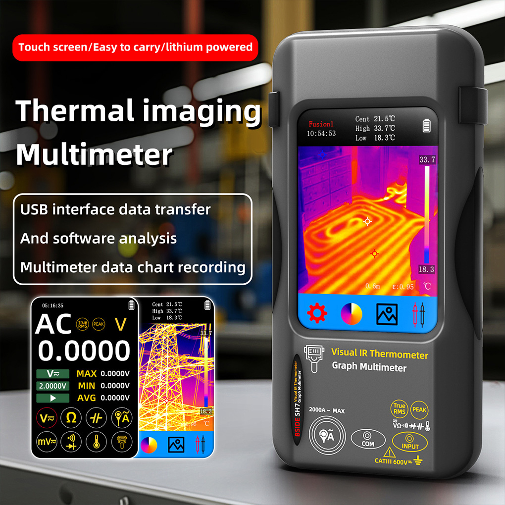 กล้องถ่ายภาพความร้อนมัลติมิเตอ - Thermal Imaging Camera Pcb Repair บทวิจารณ์และราคา