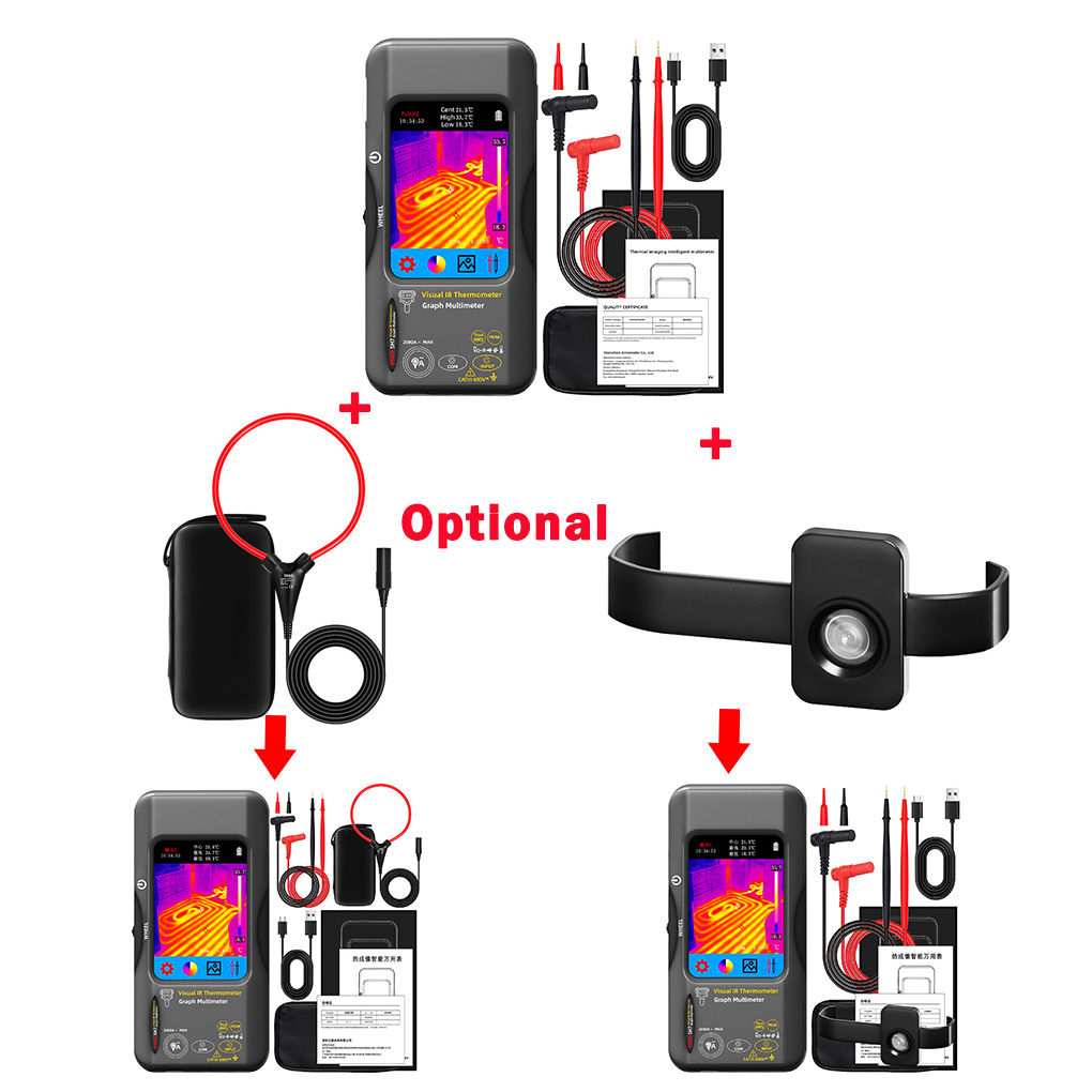 กล้องถ่ายภาพความร้อนมัลติมิเตอ - Thermal Imaging Camera Pcb Repair บทวิจารณ์และราคา