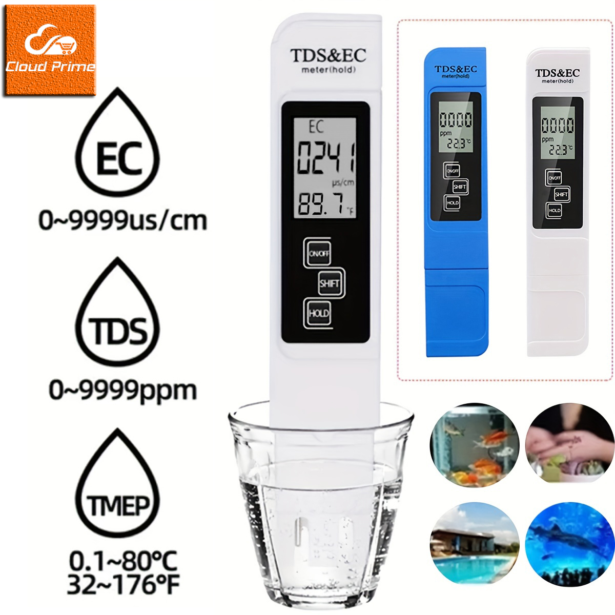 3in1 ปากกาตรวจจับคุณภาพน้ําในค - Ph Meter Digital Water Tester บทวิจารณ์และราคา