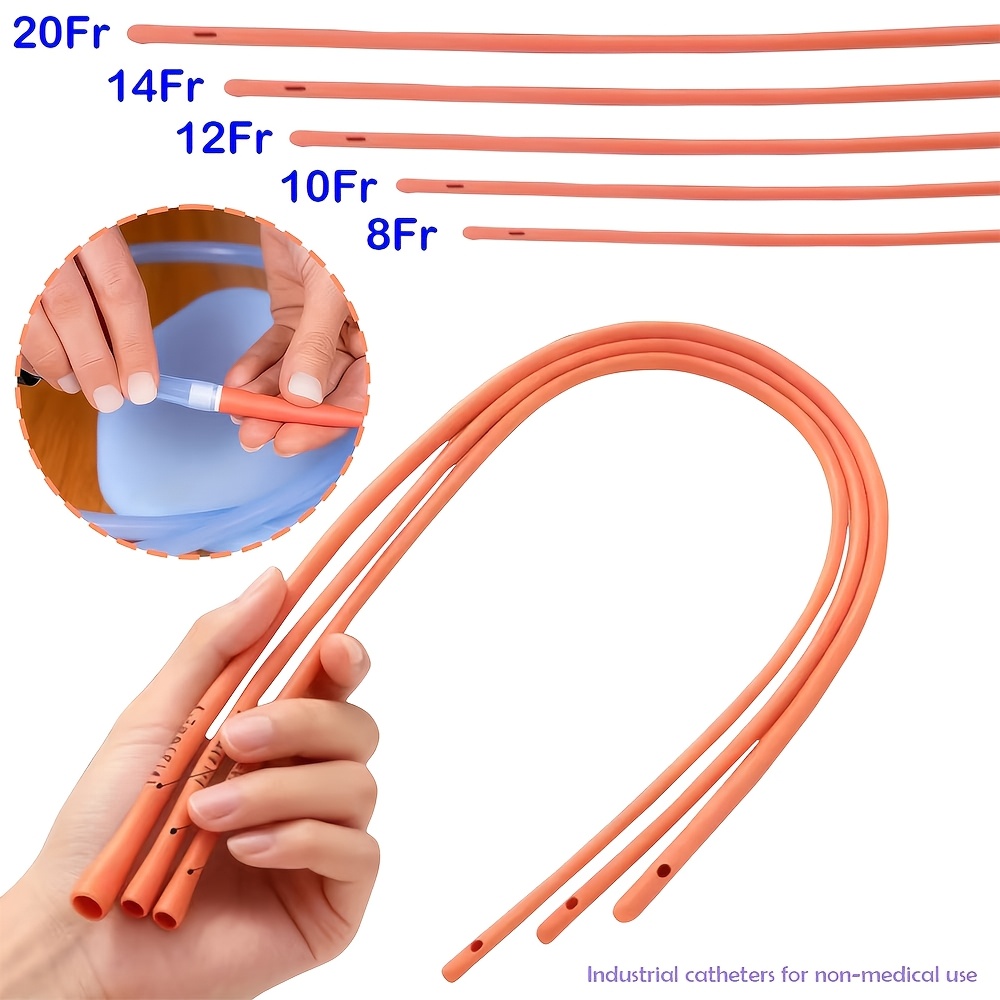 ท่อยางยืดหยุ่นสีแดงขนาด 8Fr/10 - Lab Equipment บทวิจารณ์และราคา