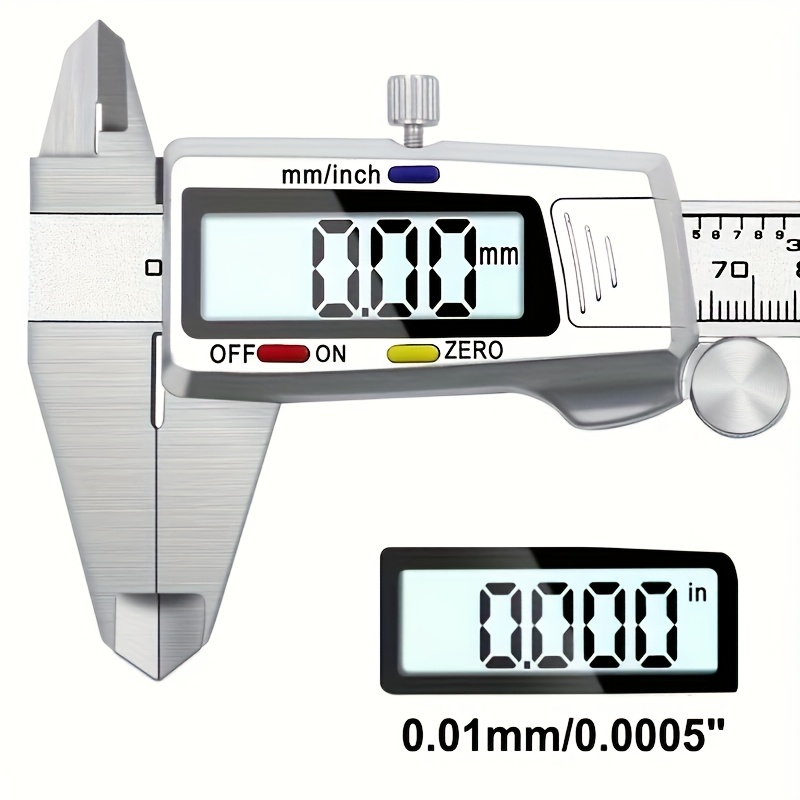 เครื่องมือวัดขนาด 150/200 มม.  - Digital Caliper 150Mm Stainless Steel บทวิจารณ์และราคา