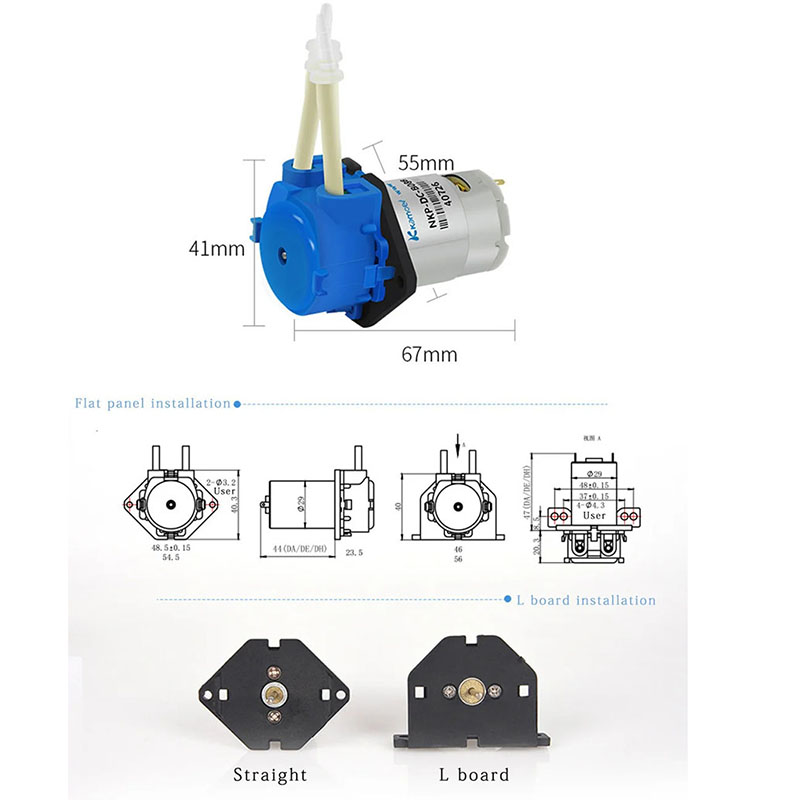 ปั๊มเพอริสตัลติกขนาดเล็ก DC 6V - Mini Peristaltic Pump 12V บทวิจารณ์และราคา