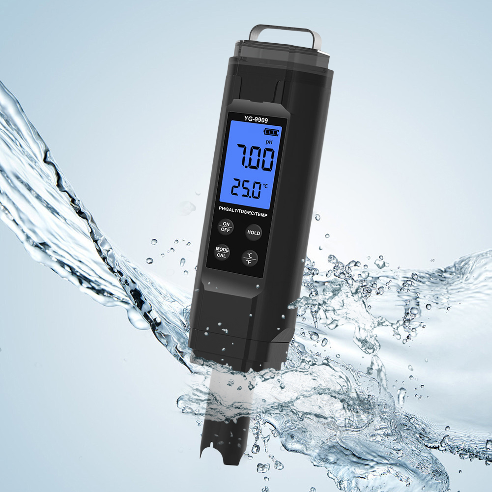 ปากกาทดสอบคุณภาพน้ำดิจิทัล 5-i - Ph Meter Digital Water Tester บทวิจารณ์และราคา
