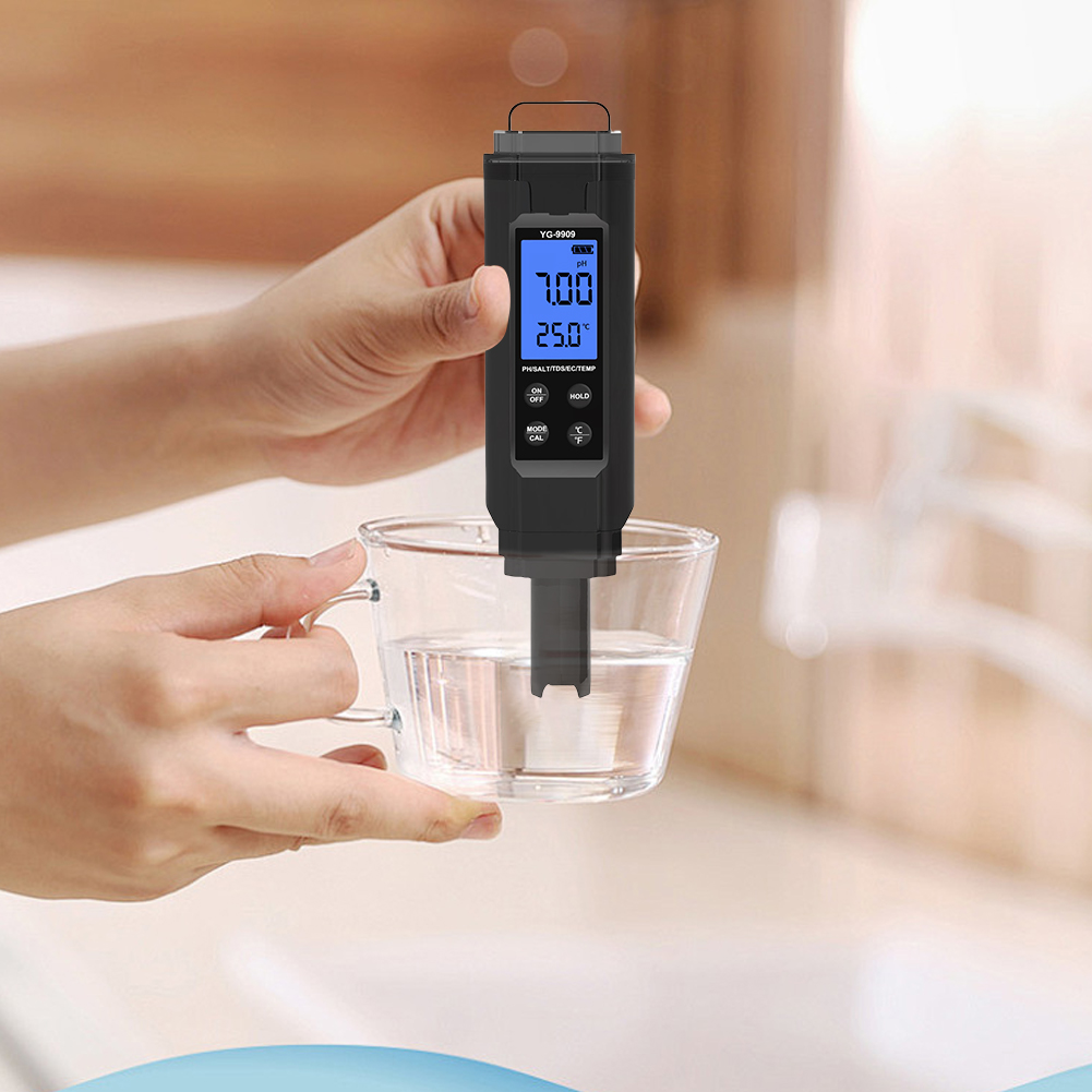 ปากกาทดสอบคุณภาพน้ำดิจิทัล 5-i - Ph Meter Digital Water Tester บทวิจารณ์และราคา