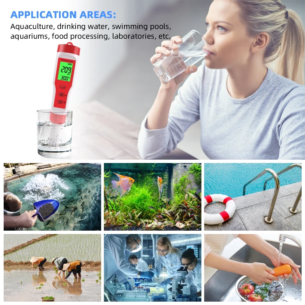 เครื่องวัดคุณภาพน้ำดิจิตอล 4 i - Ph Meter Digital Water Tester บทวิจารณ์และราคา